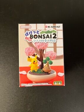 Re-Ment Pokémon Bonsai 2 Pikachu Mini Figure Blind Box New